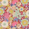 Tilda Wallflower Fabric | Burgundy
