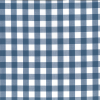 Berkshire Yarn Dyed Cotton Gingham Fabric, 17mm | Denim