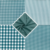 Berkshire Yarn Dyed Cotton Fabric | Fat Quarter Bundle Teal