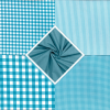 Berkshire Yarn Dyed Cotton Fabric | Fat Quarter Bundle Turquoise