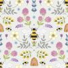 Queen Bee Fabric | Queen Floral