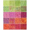 Island Batik Fabric Strip Pack | Posy Twist