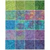 Island Batik Fabric Strip Pack | Springtime Bouquet