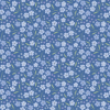 Cassandra Connolly Forever Blooms Fabric | Forevermore Mid Blue