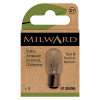 Sewing Machine Bulb, Bayonet Socket, Type B, Medium | Milward Green