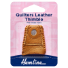 Quilters Leather Coin Thimble | Hemline