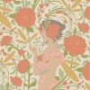 Tilda Songbird Fabric | Aubery Coral