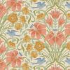 Tilda Songbird Fabric | Songbird Coral