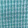 Classic Seersucker Fabric | Turquoise
