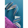 Sassafras Lane Zipper #5, 3 Yards | Blue Pebble Tape, Nickel Teeth