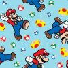 Licensed Cotton Fabric | Nintendo Super Mario & Mushrooms