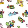 Licensed Cotton Fabric | Nintendo Super Mario & Yoshi
