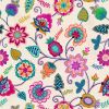 Sambramha Fabric By John Scott | Floral Cream