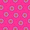 Sambramha Fabric By John Scott | Celebration Flower Bright Pink