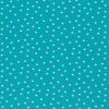 Cotton Rich Jersey Fabric | Ditsy Floral Turquoise Blue
