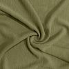 Couture Stretch Crepe Fabric | Moss