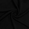Couture Stretch Crepe Fabric | Black