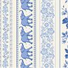 Tilda Something Blue Fabric | Blender - Borders Blue