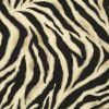 Viscose Jersey Fabric | Digitally Printed Zebra Beige