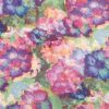 9.5oz comfort Stretch Denim Fabric | Vibrant Floral