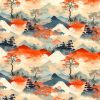 Premium Cotton Poplin Fabric | Japanese Print