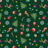 Christmas In Bluebell Wood Lewis & Irene | Scattered Festival Christmas Green
