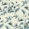 Extra Wide Fabric | Floral Cream