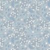 A Winters Moon Lewis & Irene Fabric | Frosted Foliage Grey