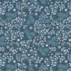 A Winters Moon Lewis & Irene Fabric | Frosted Foliage Winter Skies Blue