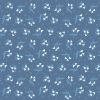 A Winters Moon Lewis & Irene Fabric | Snowdrops Twilight Blue