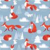 American Touch Flannel | Fox Ice Blue