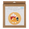 Embroidery Hoop Kits - 10cm | Cosy Miss Mouse