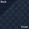 Quilted Denim Fabric | Classic Dark Blue