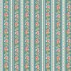 Tilda Village Life Fabric | Agnes Teal 