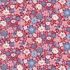 Tilda Village Life Fabric | Esther Burgundy 
