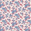 Tilda Village Life Fabric | Ruth Blue 