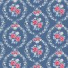 Tilda Village Life Fabric | Mable Blue 