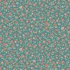 Tilda Village Life Fabric | Blender - Mae Teal 