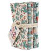 Tilda Village Life Fabric | Fat Quarter Bundle Petrol/Teal