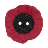 Poppy Buttons | Two Hole, 20mm - 5pcs