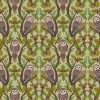 Old Quercus Lewis & Irene Fabric | Wise Owls Green