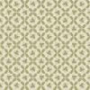 Old Quercus Lewis & Irene Fabric | Acorn Trellis Green Mist