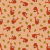 Old Quercus Lewis & Irene Fabric | Fox Light Terracotta