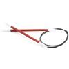 KnitPro Circular Fixed Knitting Needles - Zing - 40cm x 5.5mm