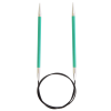 KnitPro Circular Fixed Knitting Needles - Zing - 60cm x 8mm