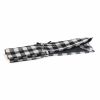 Knitting Pin Wrap: Empty: Monochrome Gingham