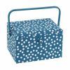 Sewing Box (L): Teal Spot