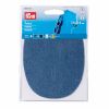 Patches - Iron On - Denim | Oval 10 x 14cm | Mid Blue