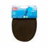 Patches - Iron On - Suede | Oval 10x14cm | Olive