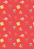 Small Things Crafts Fabric | Sewing Red